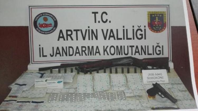 Artvin’deki uyuşturucu operasyonuna 16 tutuklama