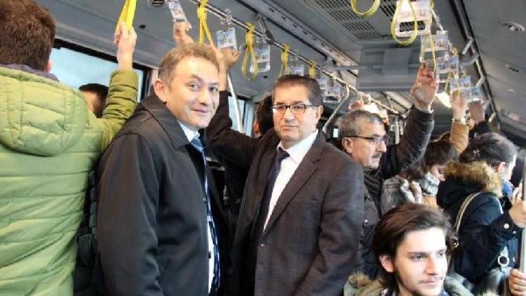 (Ek bilgi ve fotoğraflarla yeniden) - Güven timlerinden metrobüslerde büyük takip