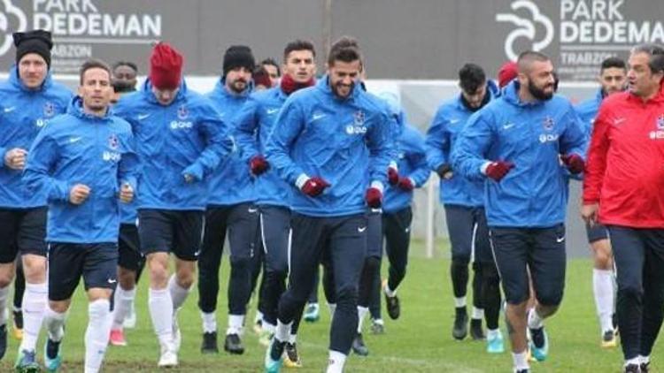 Trabzonspor, Karabükspor maçının hazırlıklarını sürdürdü