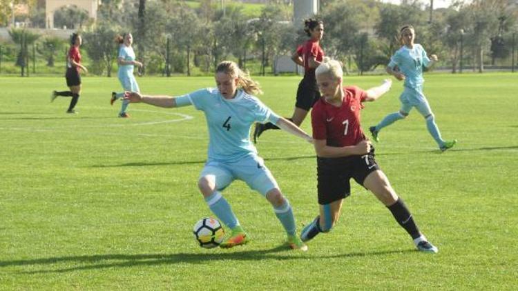 U19 Kadın Milliler, Rusyaya yenildi