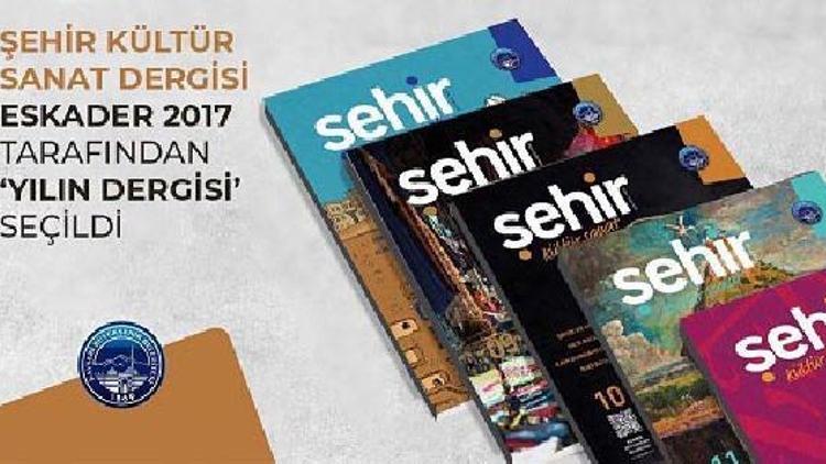 Şehir Kültür Sanat dergisine ödül