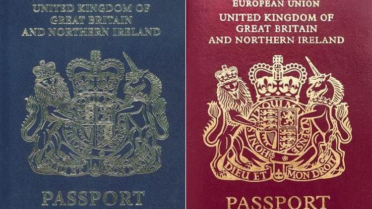 Birleşik Krallık pasaportları Brexit sonrası lacivert olacak