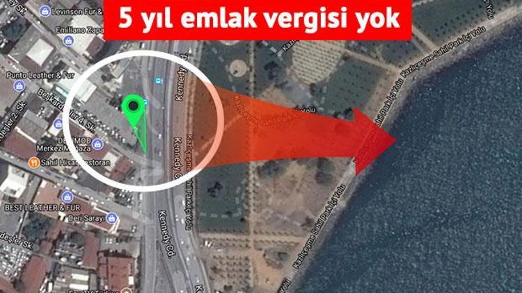 İstanbulda dikkat çeken ilan Denize nazır üçgen arazi gökdelene uygun