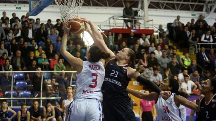 Mersin Büyükşehir Belediyespor - Çukurova Basketbol: 73-66