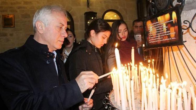 Hataylı Hıristiyanlar Noel’i kutladı