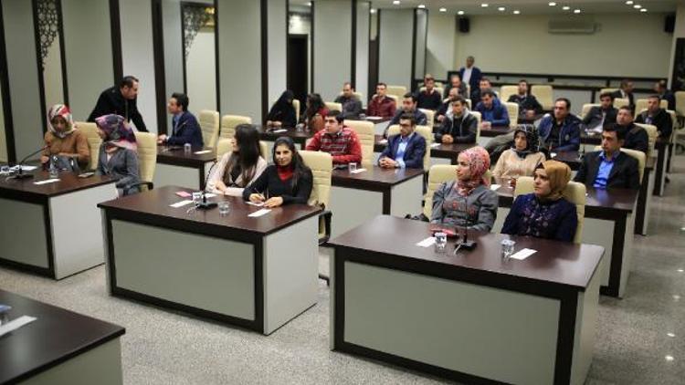 Şanlıurfa’da 20 üniversiteli belediyede iş başı yaptı