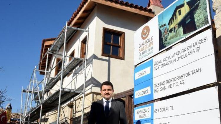 Restore edilen Atatürk Evi 18 Martta ziyarete açılacak