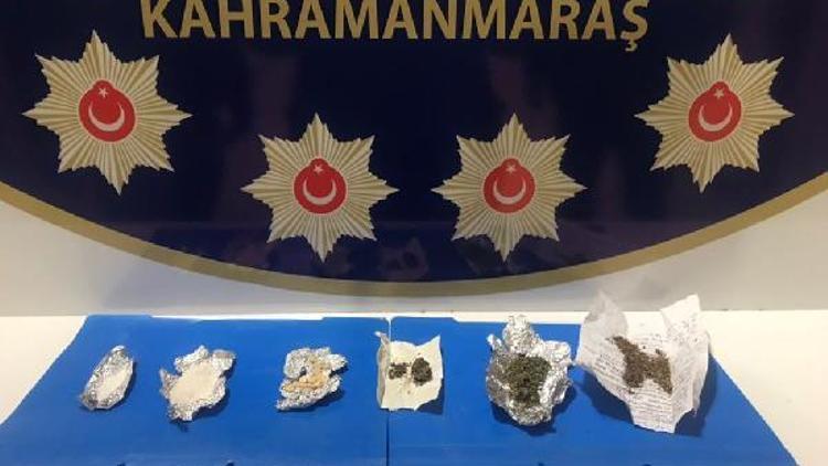 Kahramanmaraşta uyuşturucuya 5 gözaltı