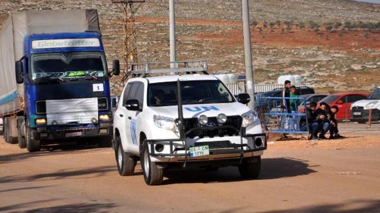 BM, Suriye’ye 14 TIR yardım malzemesi gönderildi