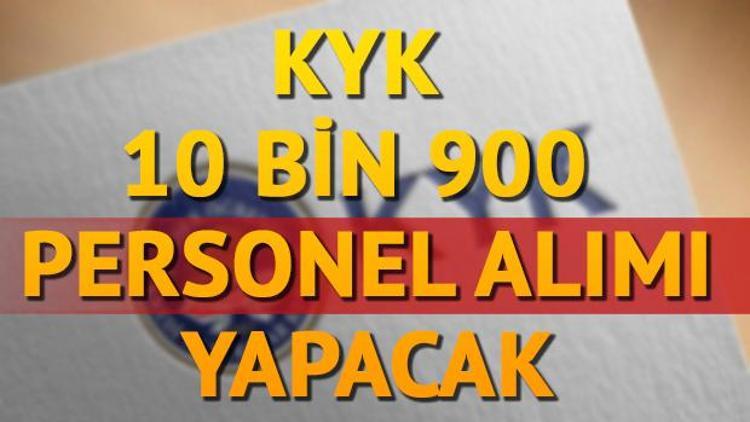 KYK memur alımı ile 10 bin 900 kişiyi istihdam etmeye hazırlanıyor