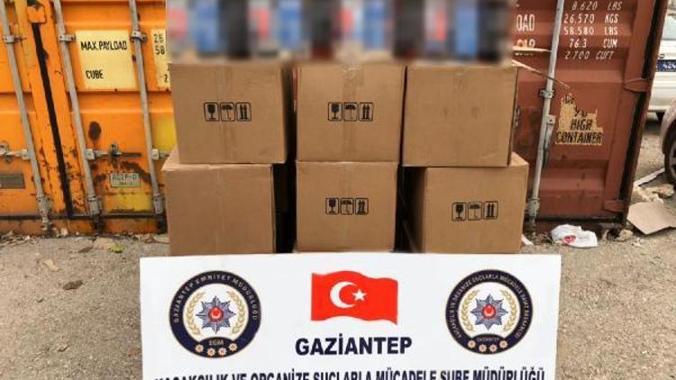 Gaziantepte sahte içki operasyonu: 2 gözaltı