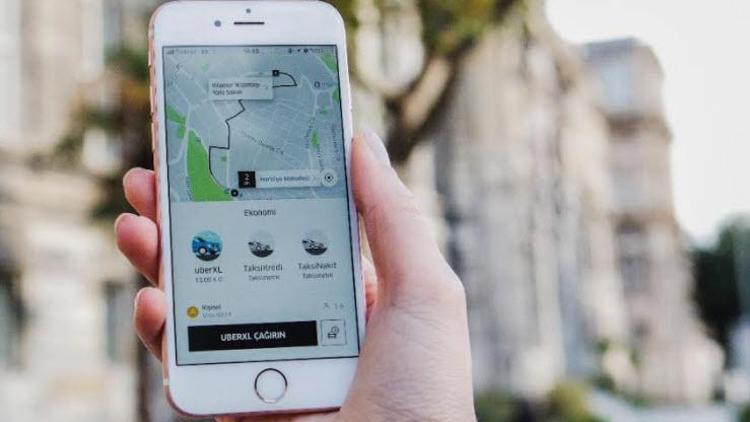 Uber, Türkiyede 1,5 milyon kez indirildi