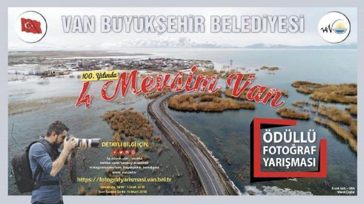 Van Büyükşehir Belediyesi ödüllü fotoğraf yarışması düzenliyor
