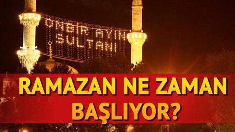 2018 Ramazan ayı ne zaman İşte Üç Ayların başlangıç zamanı