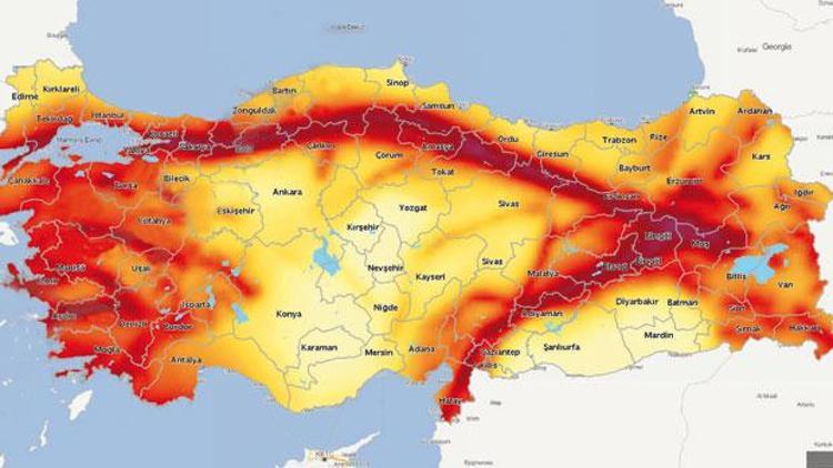 Türkiye’nin deprem haritası yenilendi