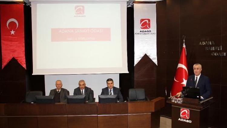 Adana Sanayi Odası Meclisi 2017 yılı çalışmalarını tamamladı