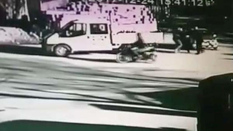 Eski muhtarın kaza sonrası tartıştığı sürücüyü öldürmesi kamerada
