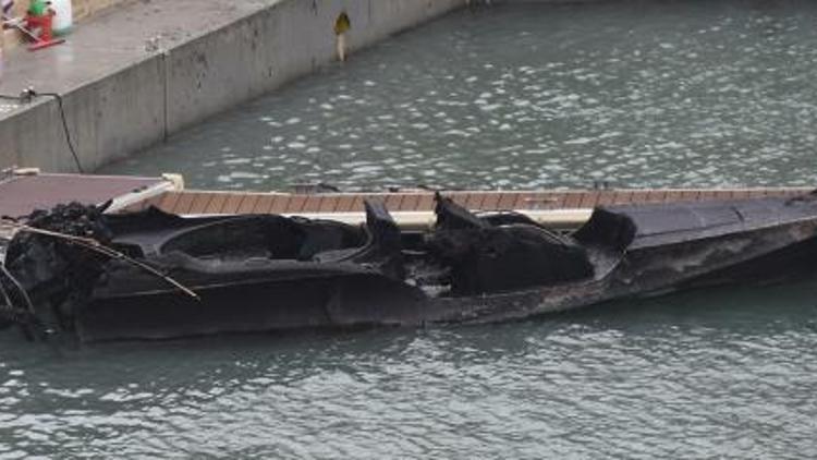 Alaçatı Marinadaki tekne yangınında facia ucuz atlatıldı