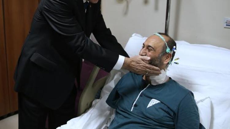 Cumhurbaşkanı Erdoğan ile Başkan Yıldırımdan gazi ve hasta ziyareti