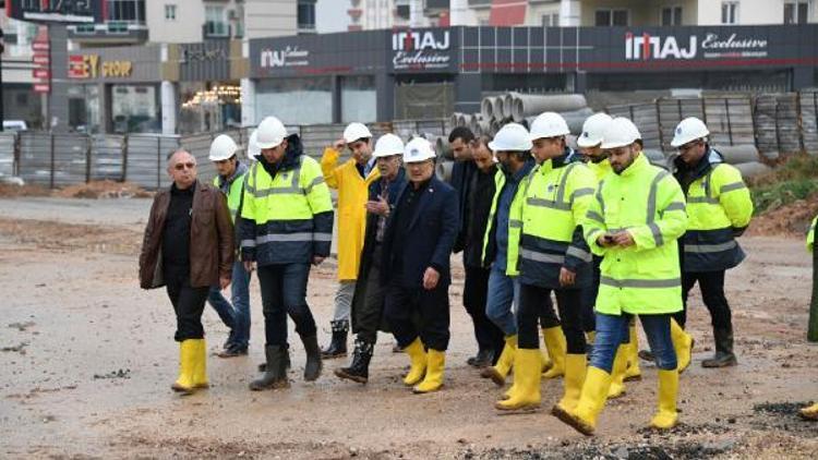 Başkan Kocamaz, projeleri yerinde inceledi