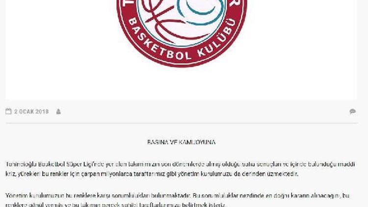 Trabzonspor Basketbol Kulübü yönetimi, olağanüstü toplanma kararı aldı