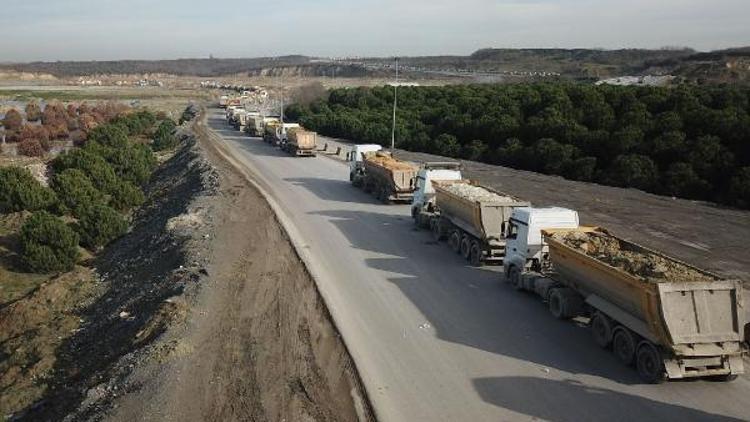 İstanbulda  hafriyat kamyonlarına büyük takip başlıyor;  11 bin kamyona araç takip sistemi takıldı