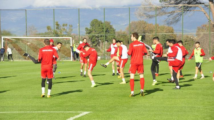 Sivasspor ligin ikinci yarısına hazırlanıyor