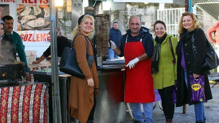 Babaeskide yöresel ürünler fuarı