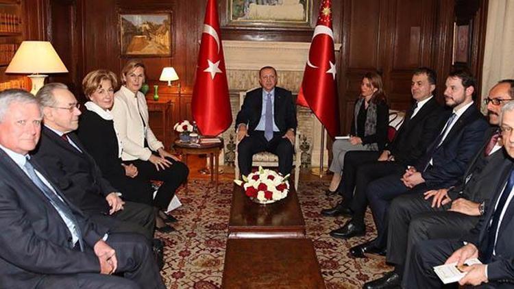 Erdoğandan sürpriz davet: Osmanlı hanedanı üyelerini ağırladı