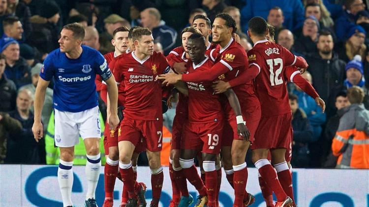 Merseyside derbisi Liverpoolun