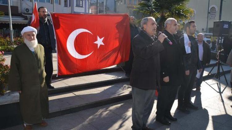 Bandırmada CHP’lilerin Diyanet eleştirilerine tepki eylemi