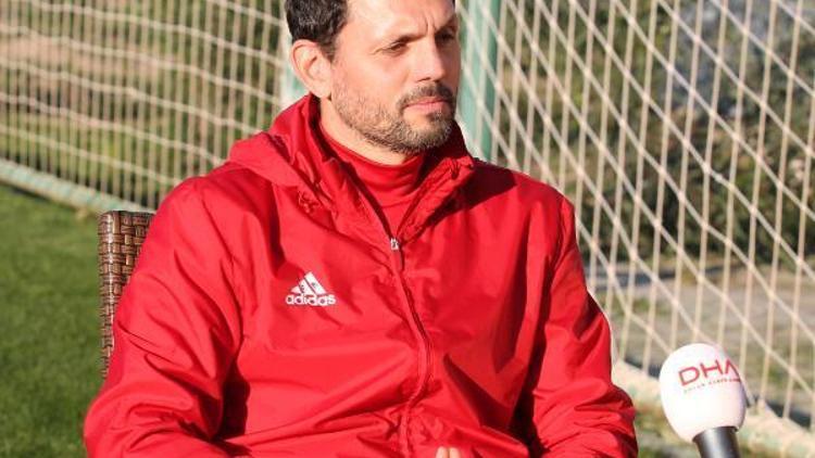(Özel)Evkur Yeni Malatyaspor Teknik Direktörü Bulut: “Başarmak için disiplin şart”