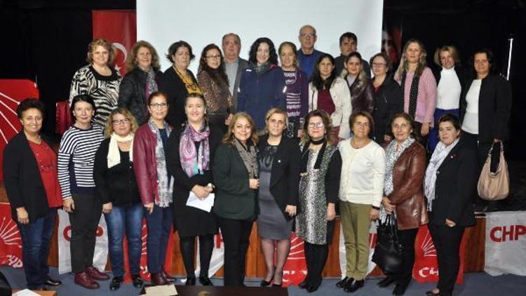 CHP Datça Kadın Kolları Başkanı Karaman güven tazeledi