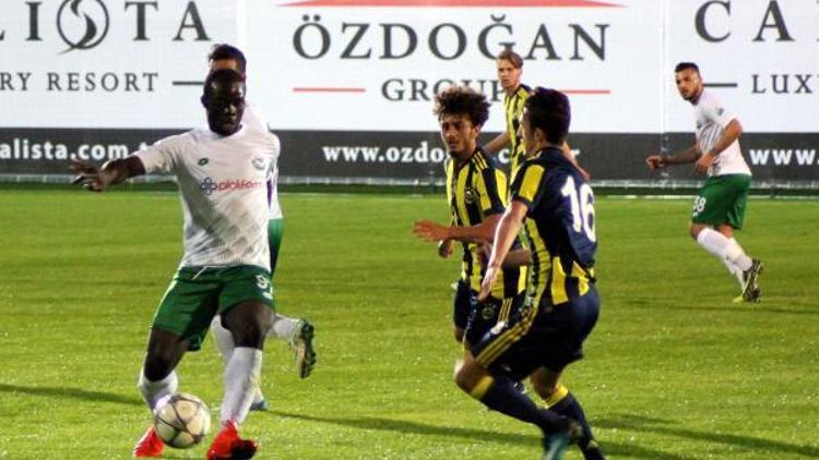 Fenerbahçe U21, Serik Belediyespor’a yenildi