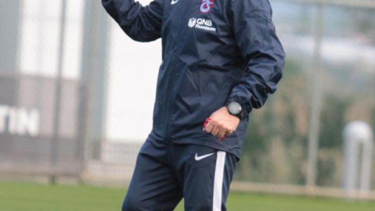 Trabzonspor Teknik Direktörü Çalımbay, savaşan takım istiyor