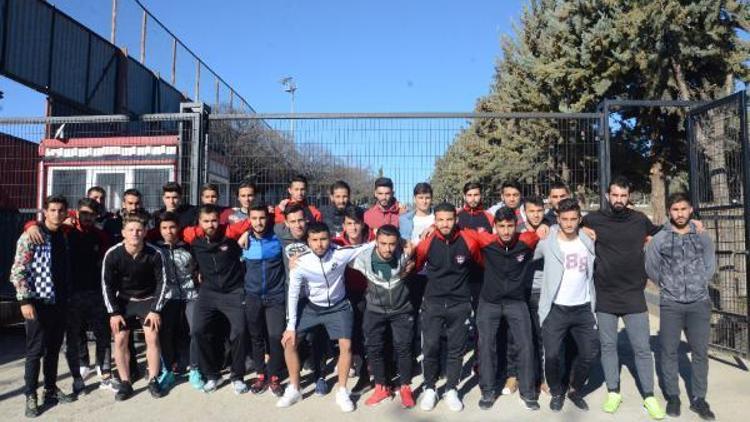 Gaziantepsporlu futbolcular isyan etti