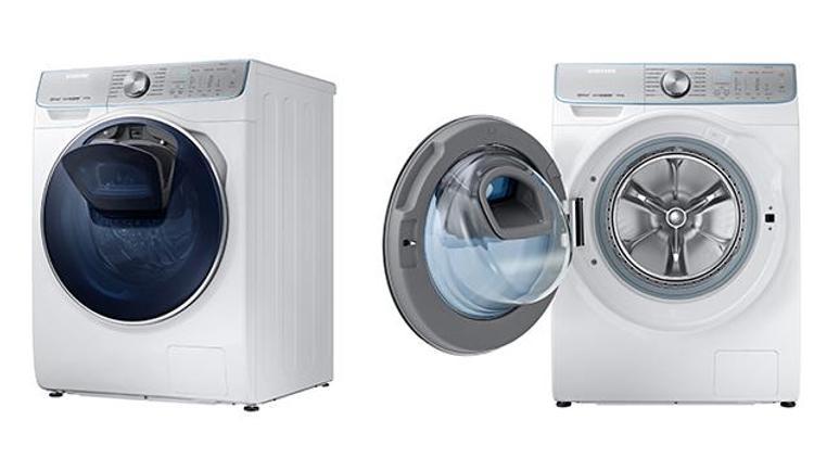 Samsungtan çamaşırları jet hızında yıkayan çamaşır makinesi