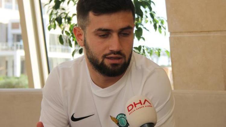 (ÖZEL) Teleset Mobilya Akhisarsporlu Ömer Bayram: Hedefim 4 büyük takımın birinde oynamak
