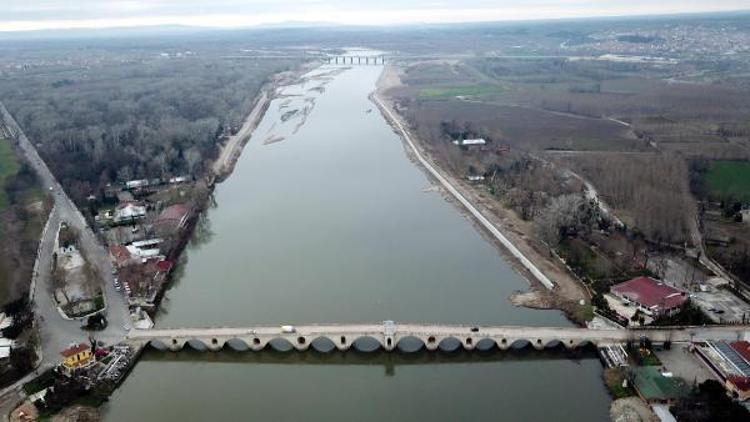 Su baskınlarını önleyecek Kanal Edirne Projesinde sona gelindi