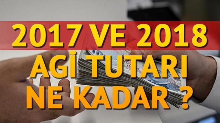 AGİ ne kadar 2018 Asgari Geçim İndirimi ne kadar oldu