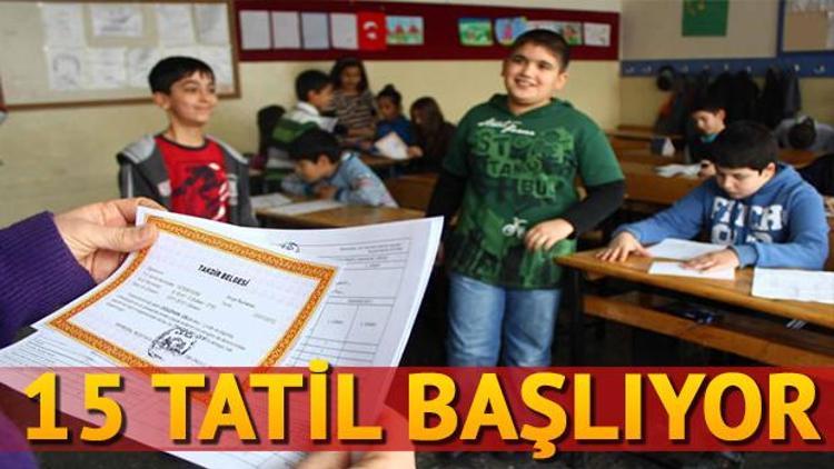 Sömestr tatili (15 tatil) ne zaman başlayacak Milli Eğitim Bakanlığından yarı yıl tatili açıklaması