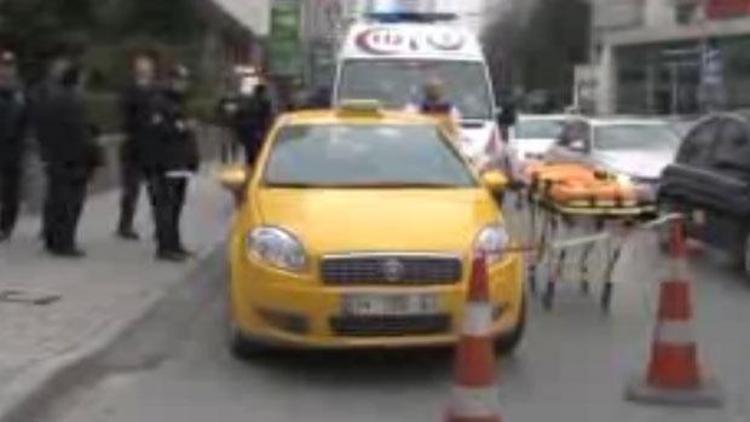 Beşiktaştaki takside feci son