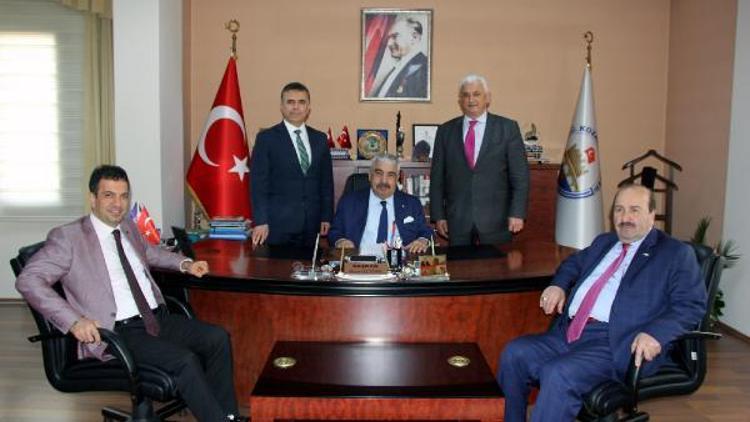 Türk Kızılayından Başkan Öztürke ziyaret