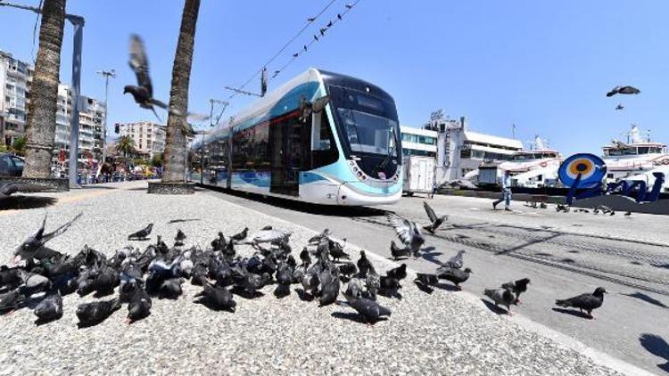 Karşıyaka tramvayını 9 ayda 4 milyon 563 bin 889 yolcu kullandı