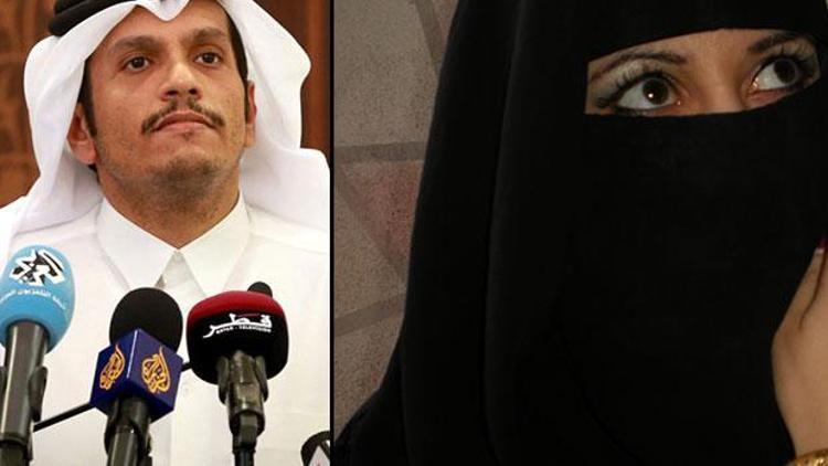 Katar ablukasına muhalifin eşi nedeniyle katıldılar
