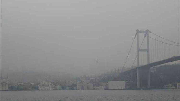 İstanbul genelinde sis etkili oluyor