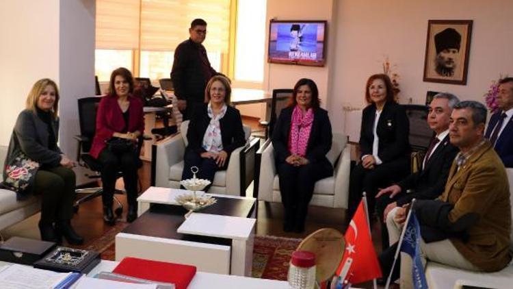 CHP Kadın Kollarından Çerçioğluna ziyaret