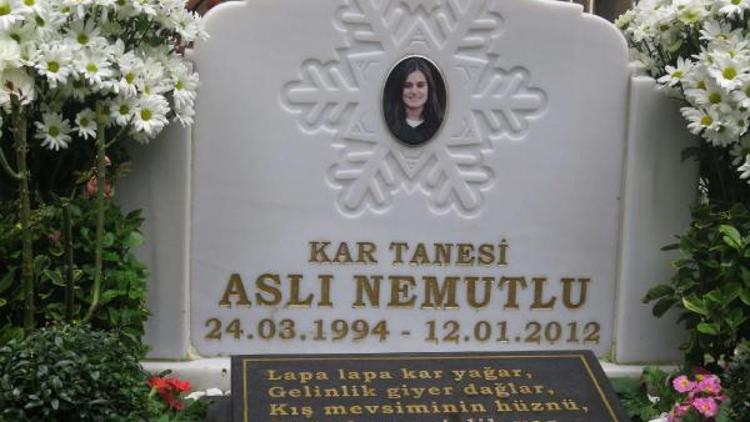 Aslı Nemutlu mezarı başında anıldı