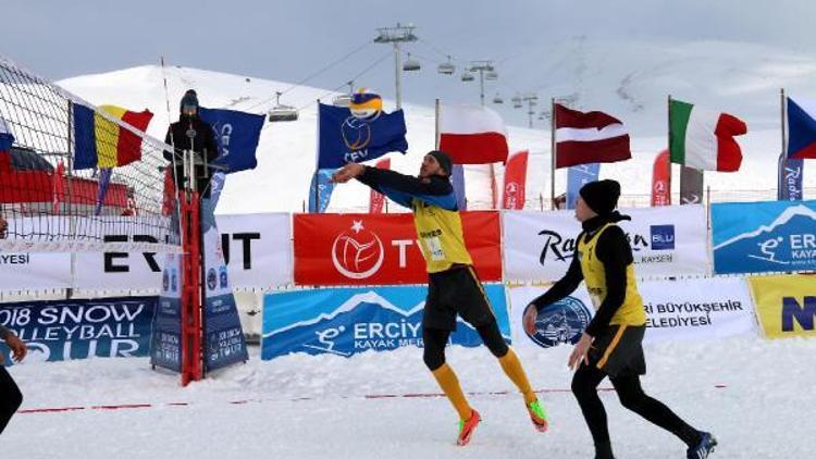2018 CEV Kar Voleybolu Avrupa Turunun ilk etabı Erciyeste başladı