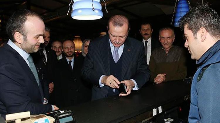 Erdoğandan ünlü çorbacıya ziyaret